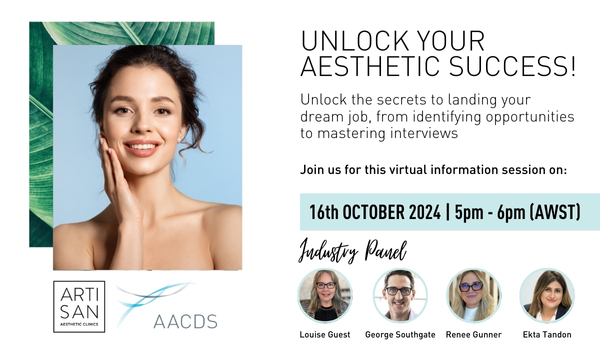 Artisan Aesthetic Clinic Careers Webinar